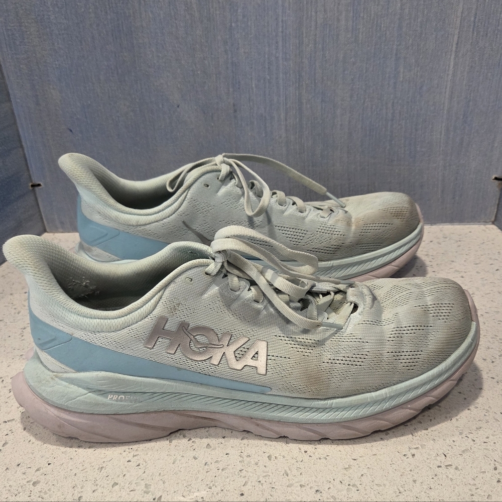 Hoka One One Mach 4 Blue  Runners